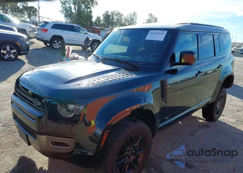 2021 Land Rover Defender 110 X-Dynamic Se z USA, uszkodzony, nr VIN SALE27RU5M2040706